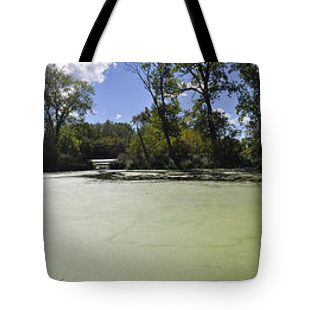 Indiana Wetlands Tote Bag featuring the photograph The Indiana Wetlands by Verana Stark