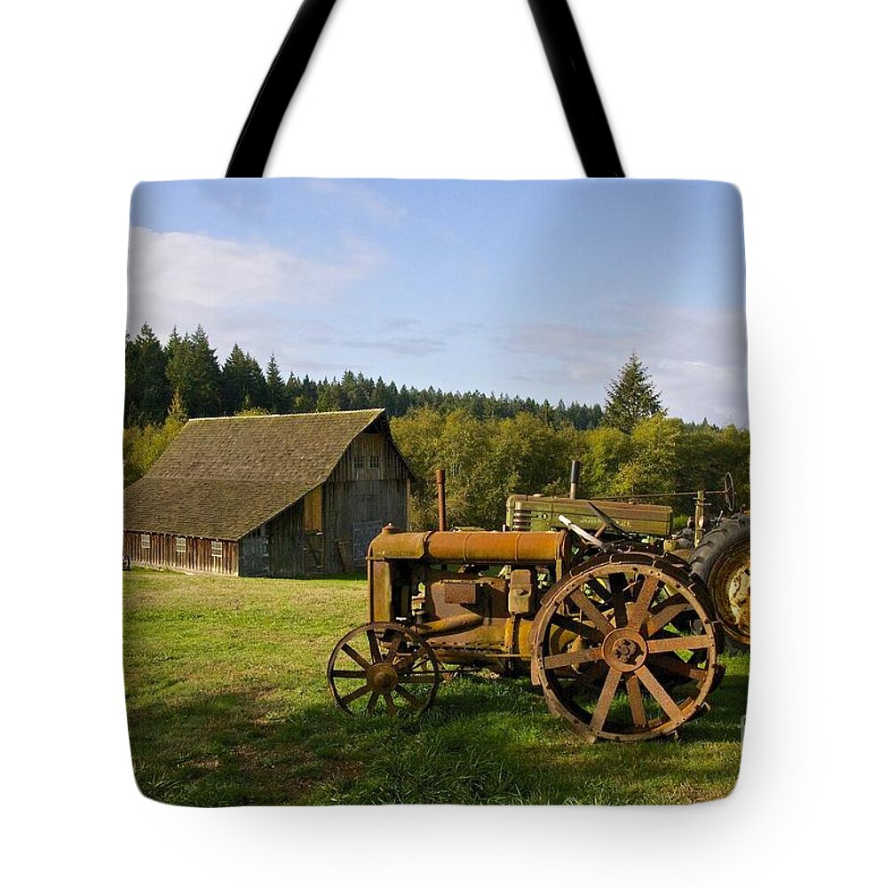 Photography Tote Bag featuring the photograph The Johnson Farm by Sean Griffin