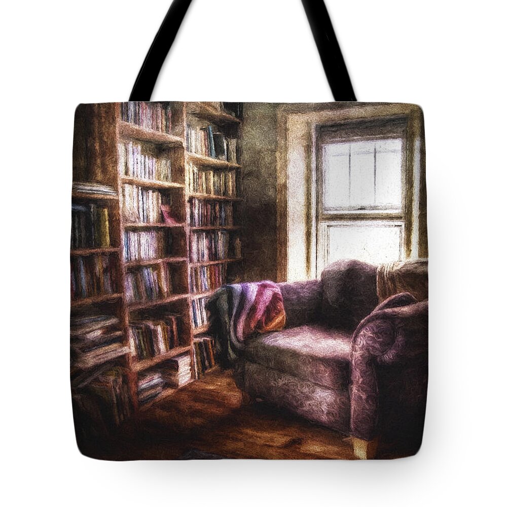 Interior Photography Tote Bag featuring the photograph The Joshua Wild Room by Scott Norris