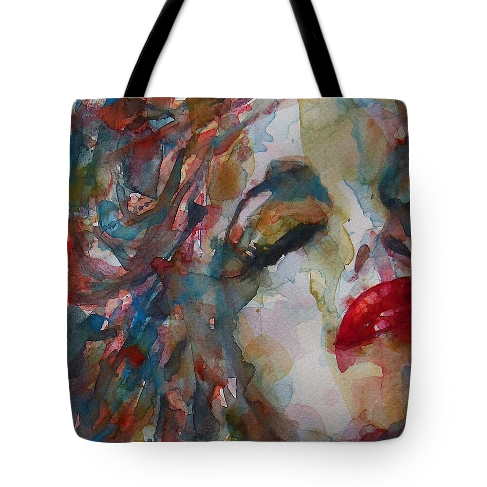 Marilyn Monroe Tote Bag featuring the painting The Last Chapter by Paul Lovering