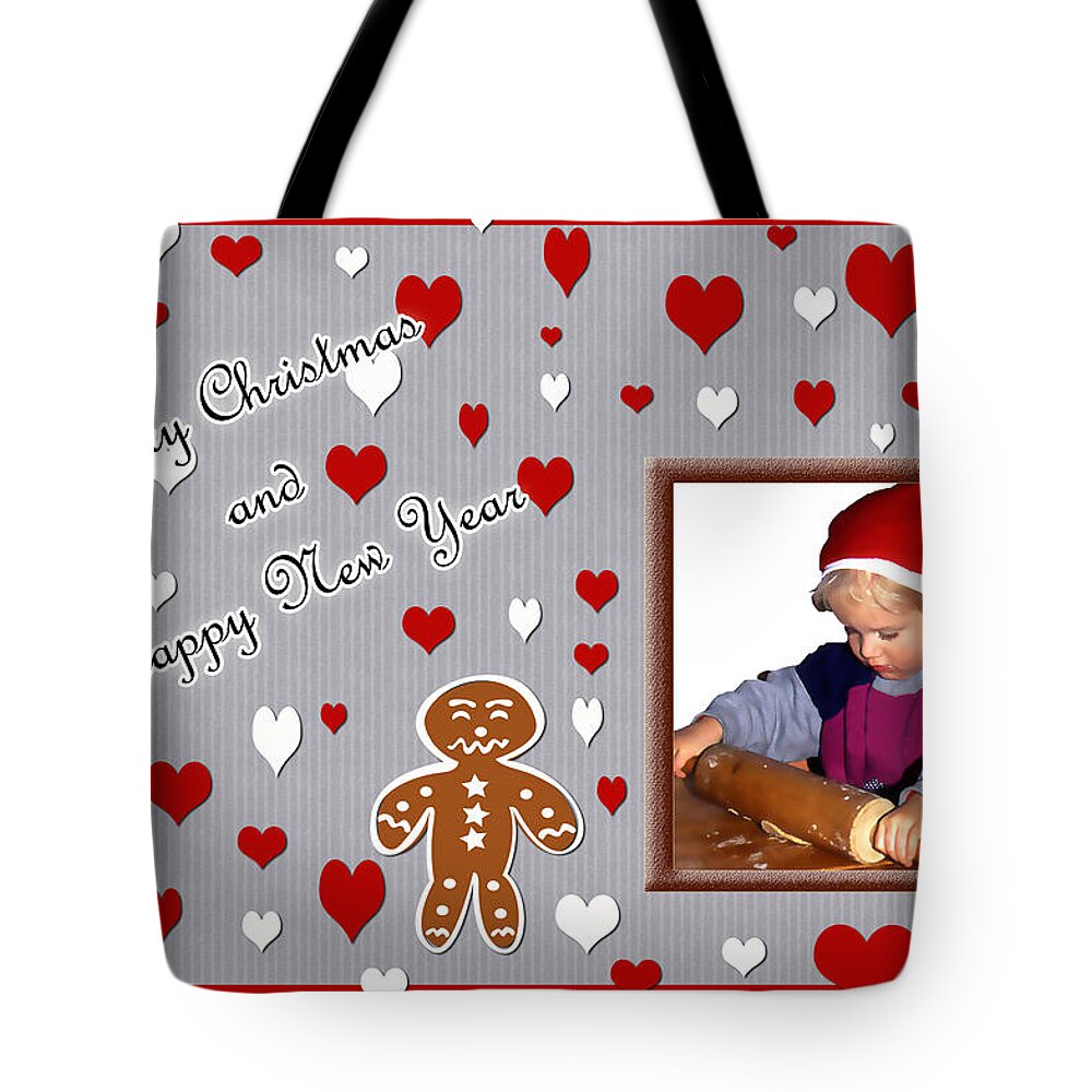 Hearts Tote Bag featuring the photograph The Little Baker by Randi Grace Nilsberg