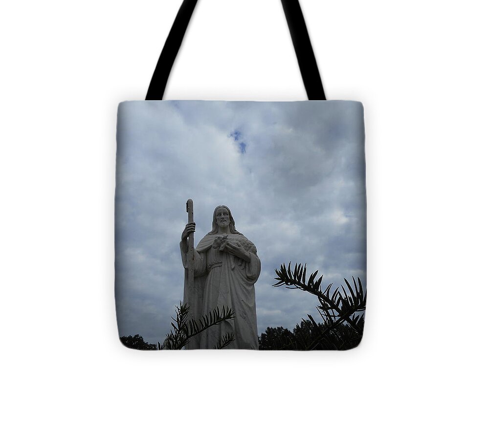Jesus Tote Bag featuring the photograph The LORD Bless You by Diannah Lynch