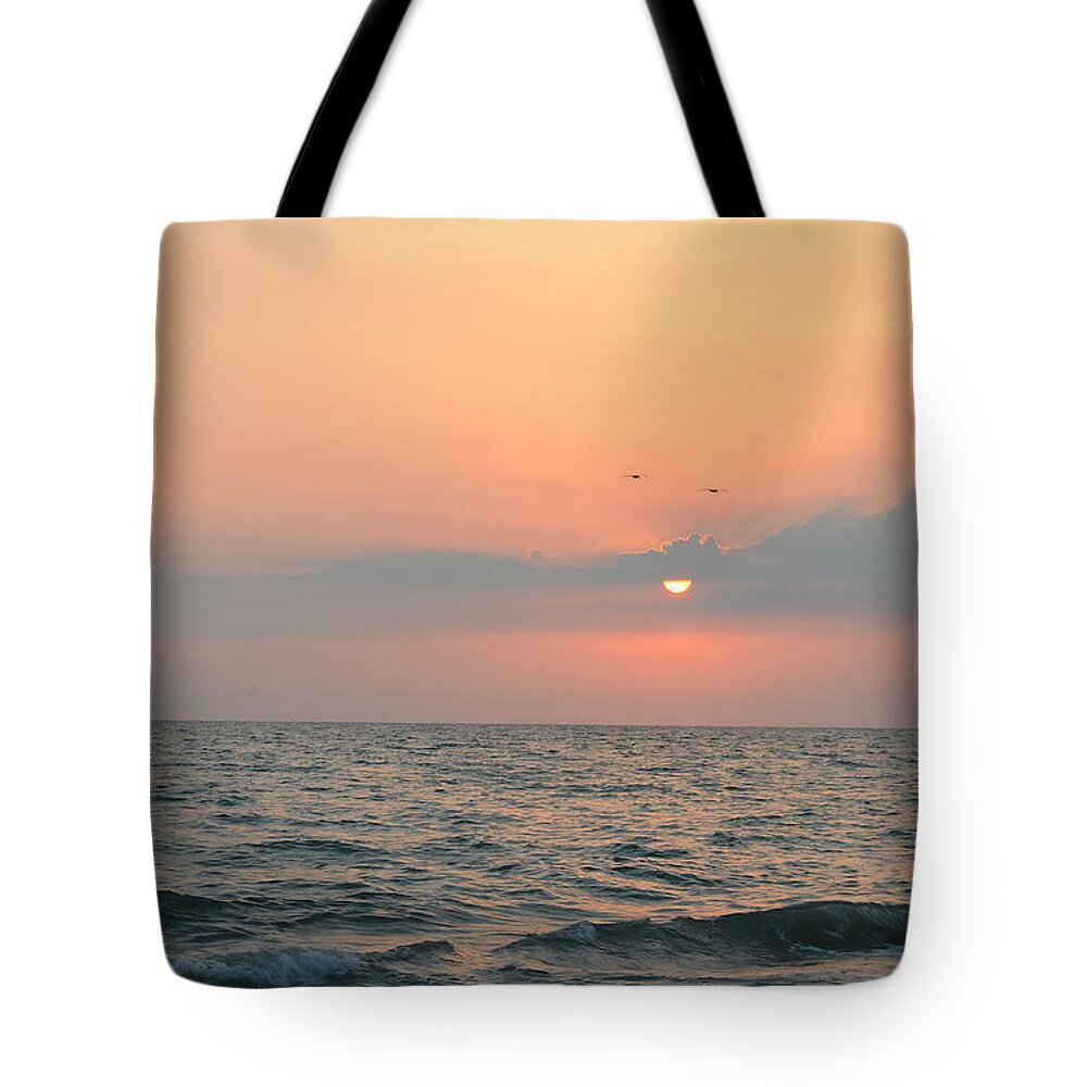 Sunset Tote Bag featuring the photograph The Melody of My Heart by Melanie Moraga