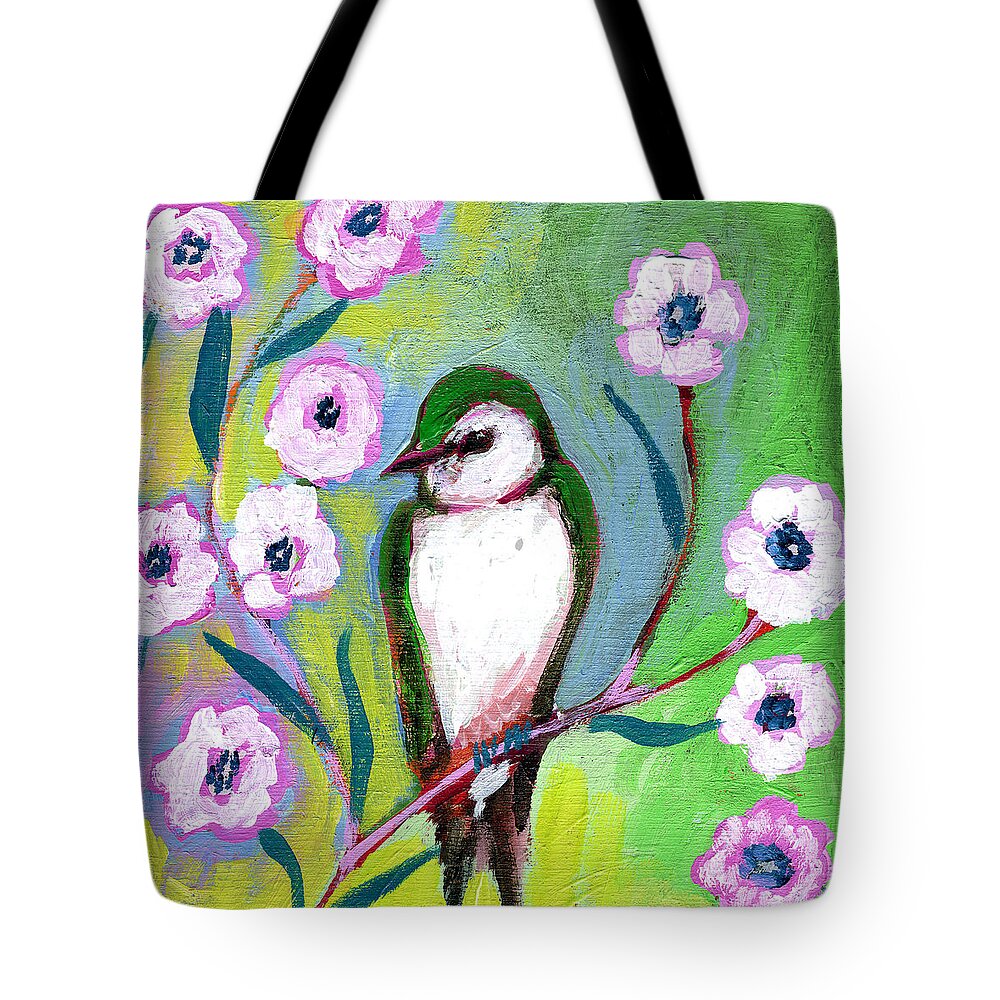 Neverending Tote Bag featuring the painting The NeverEnding Story No 71 by Jennifer Lommers