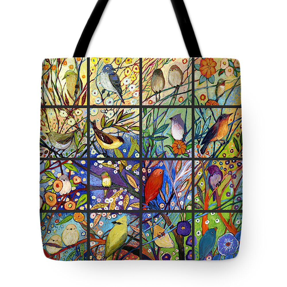 Neverending Tote Bag featuring the painting The NeverEnding Story Set 32A by Jennifer Lommers