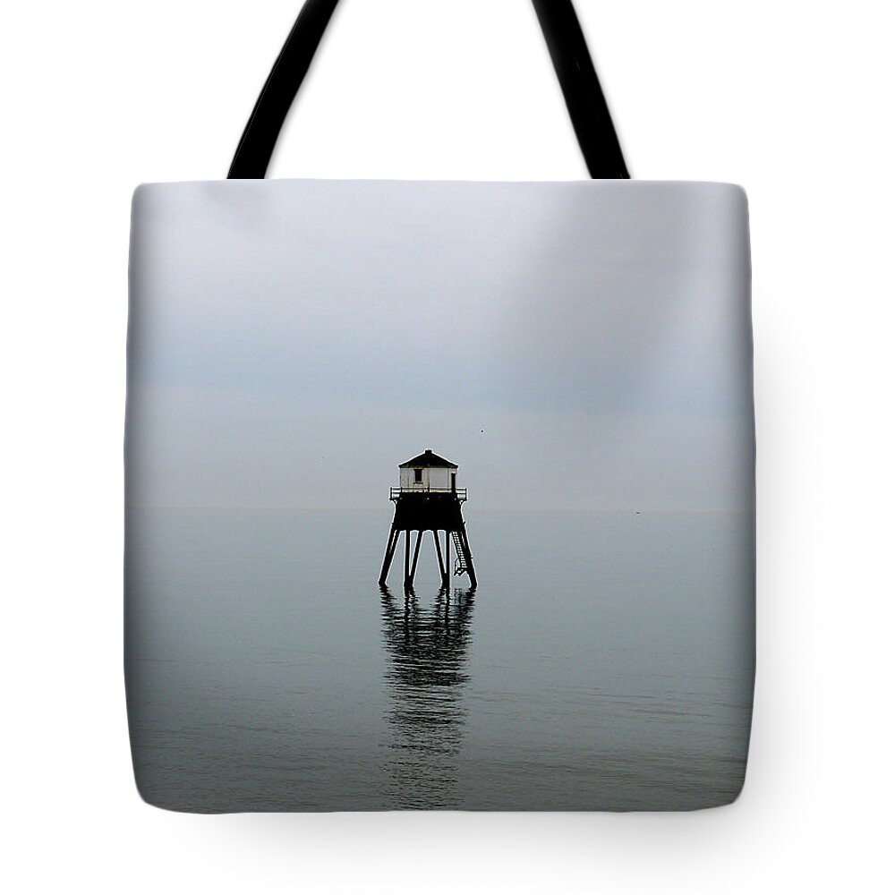 Lighthouse Tote Bag featuring the photograph The Old Guard by Richard Reeve