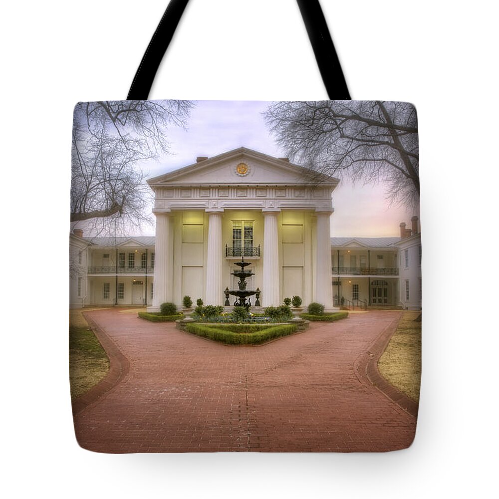 The Old State House Tote Bag featuring the photograph The Old State House - Little Rock - Arkansas by Jason Politte