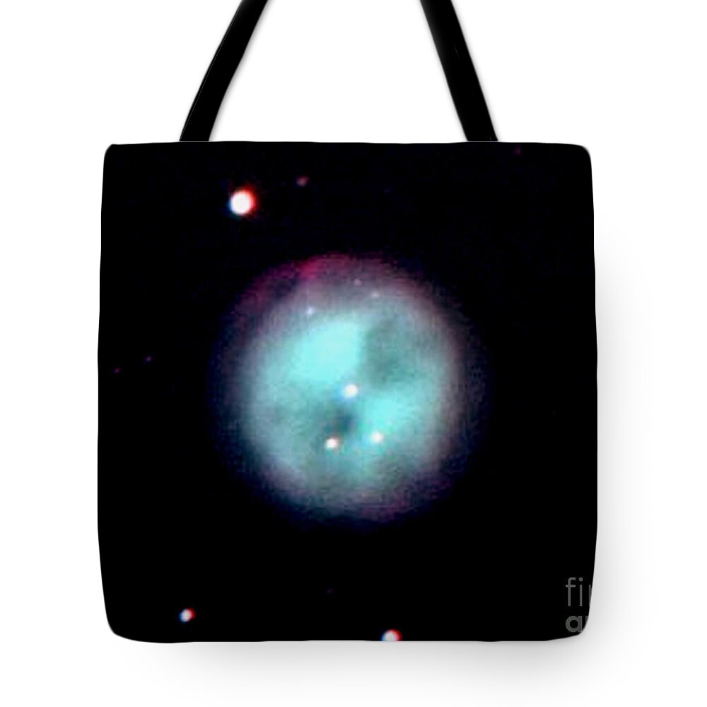 The Owl Nebula Tote Bag featuring the photograph The Owl Nebula by John Chumack