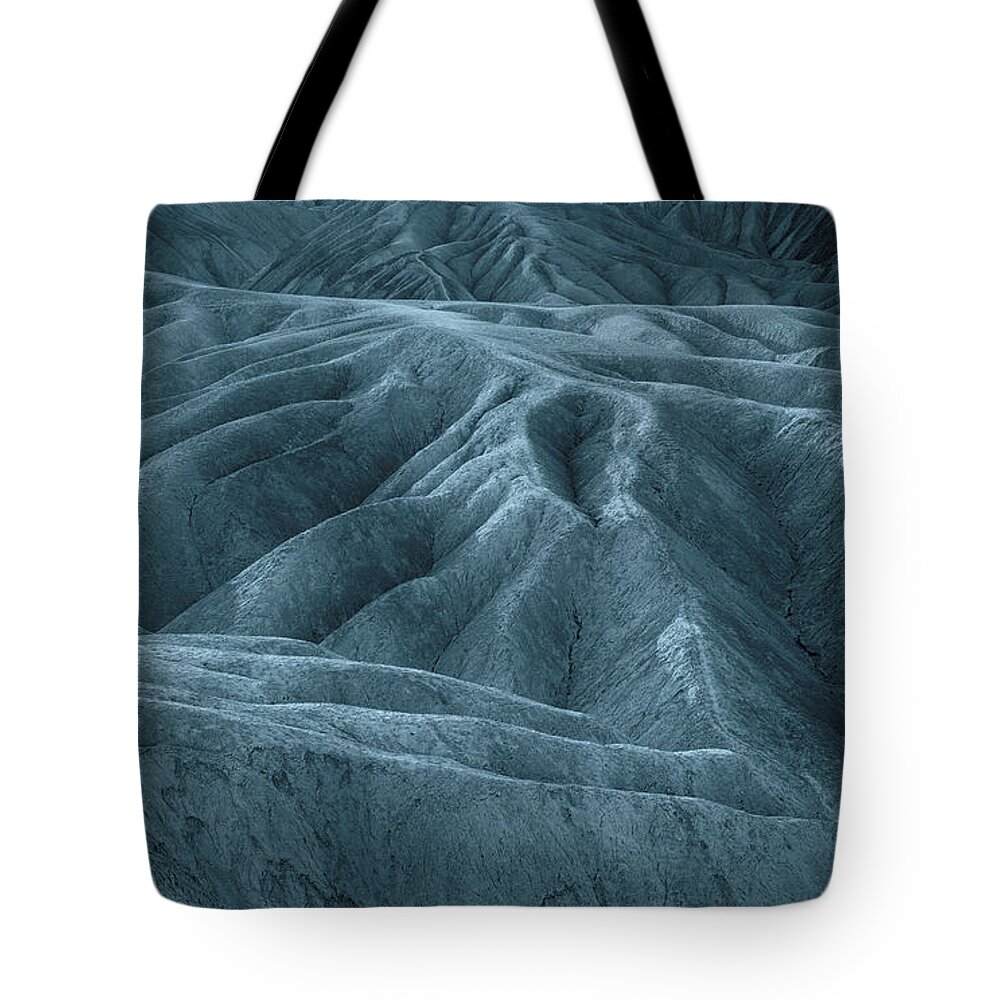 Nature Tote Bag featuring the photograph The Patterns Blue by Jonathan Nguyen