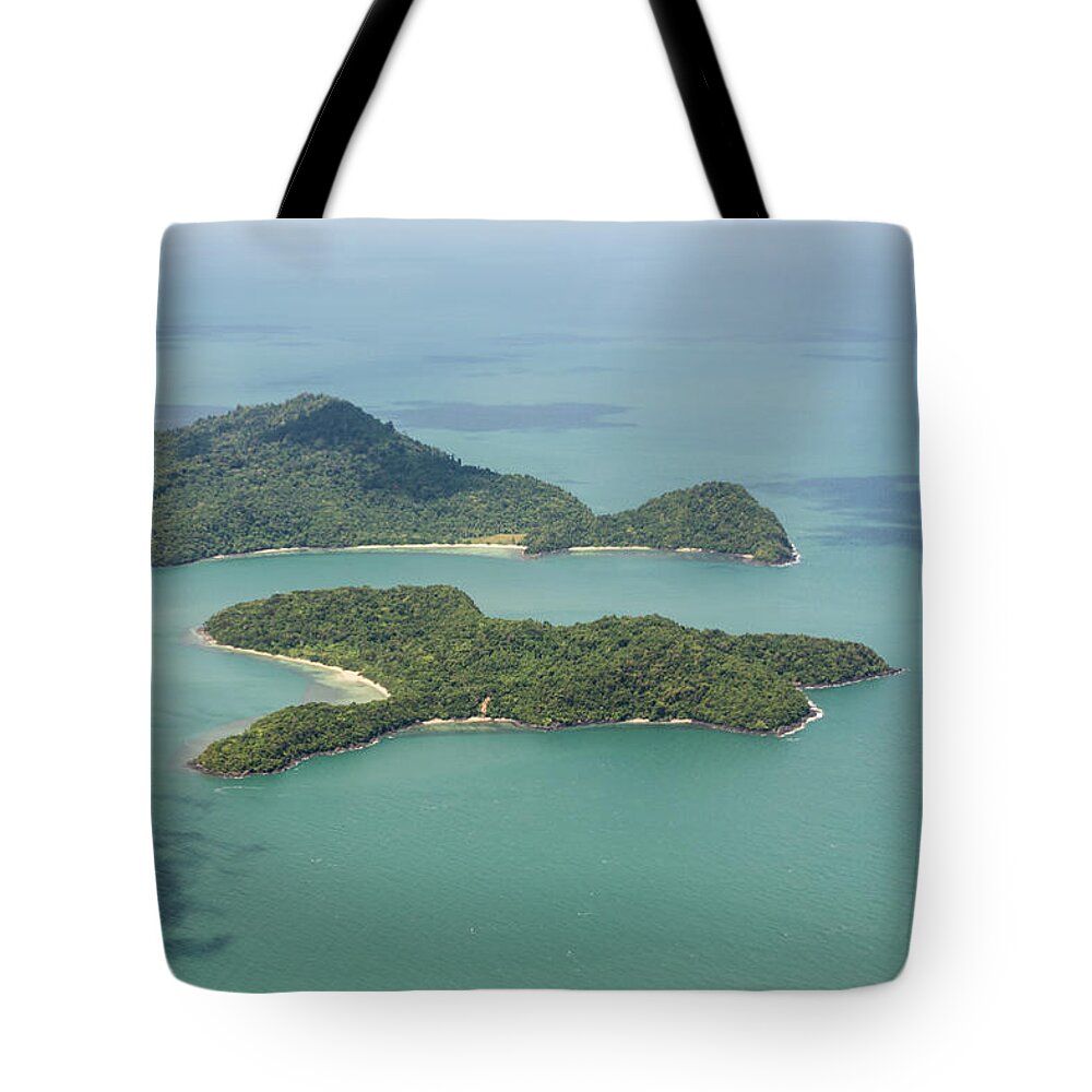 Archipelago Tote Bag featuring the photograph The Pearl Of Malaysia by @ Didier Marti
