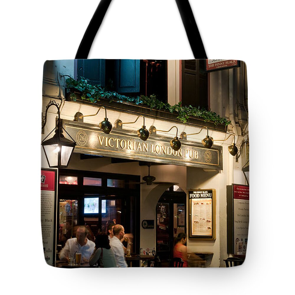 The Tote Bag featuring the photograph The Penny Black by Rick Piper Photography