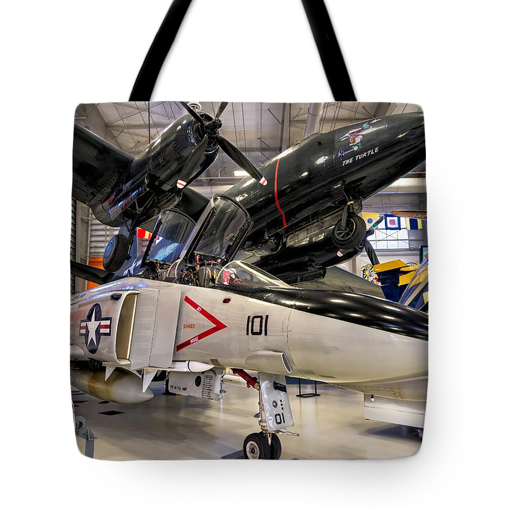 Pensacola Tote Bag featuring the photograph The Phantom and the Turtle by Tim Stanley