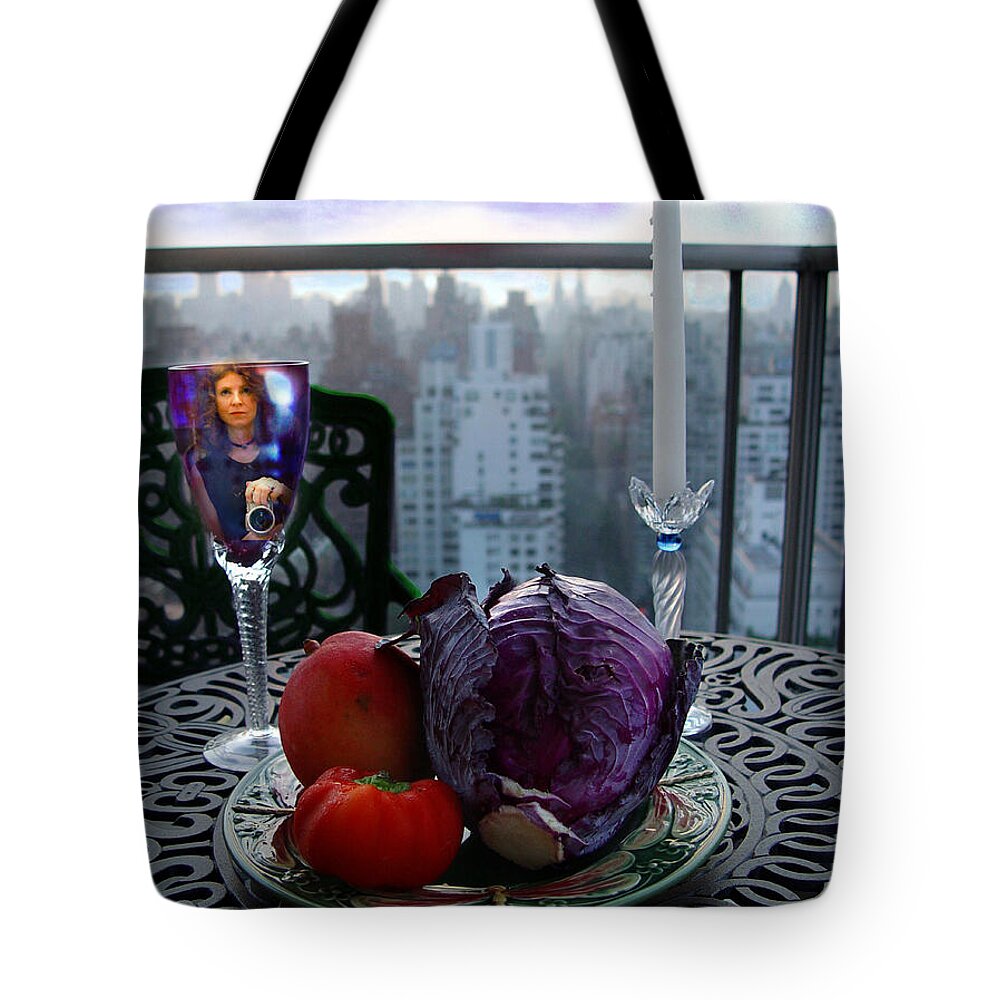 Fruit Tote Bag featuring the photograph The Photographer by Madeline Ellis