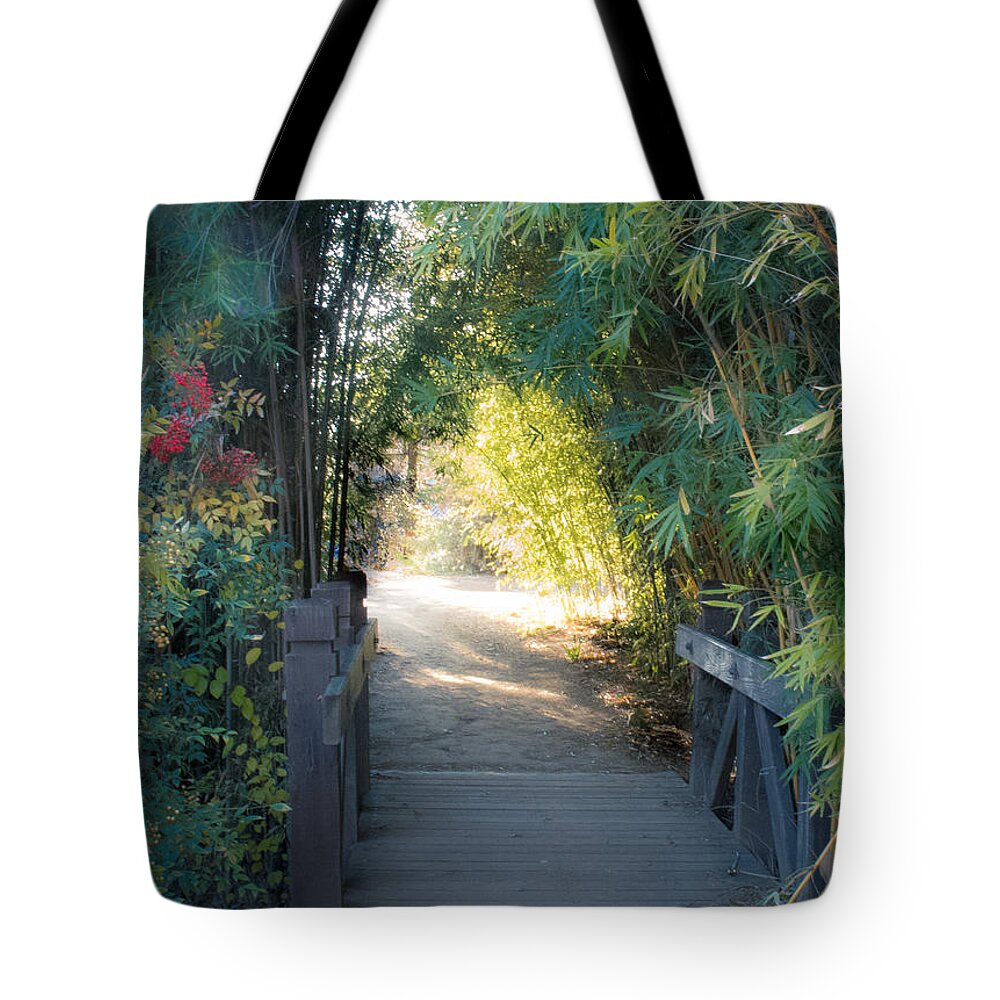 Portal Tote Bag featuring the photograph The Portal by Susan Eileen Evans