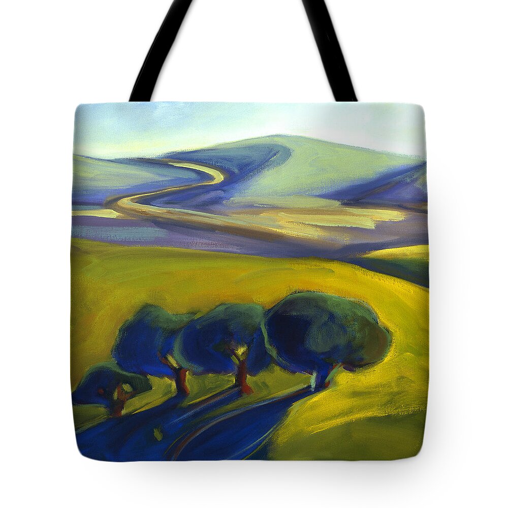 California Tote Bag featuring the painting The Promise 2 by Konnie Kim