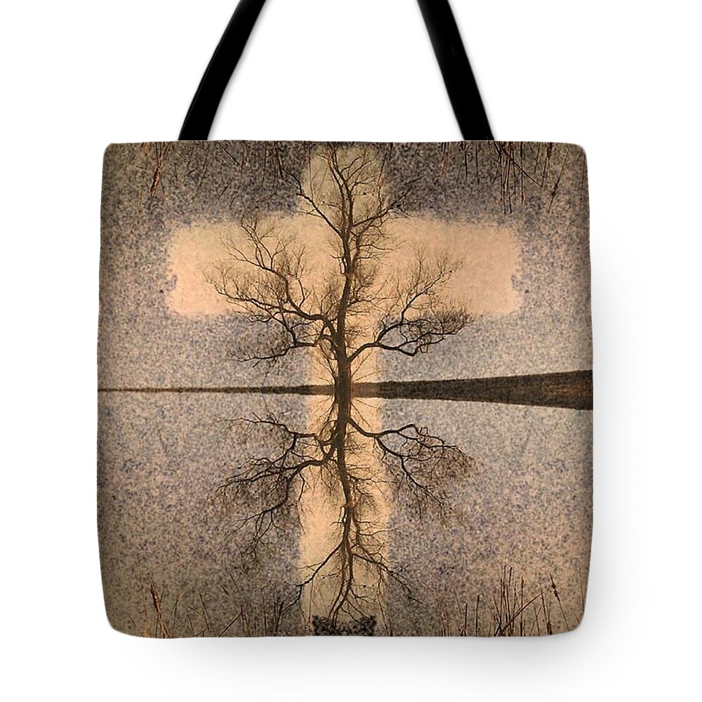 Resurrection Tote Bag featuring the photograph The Resurrection by Shannon Story