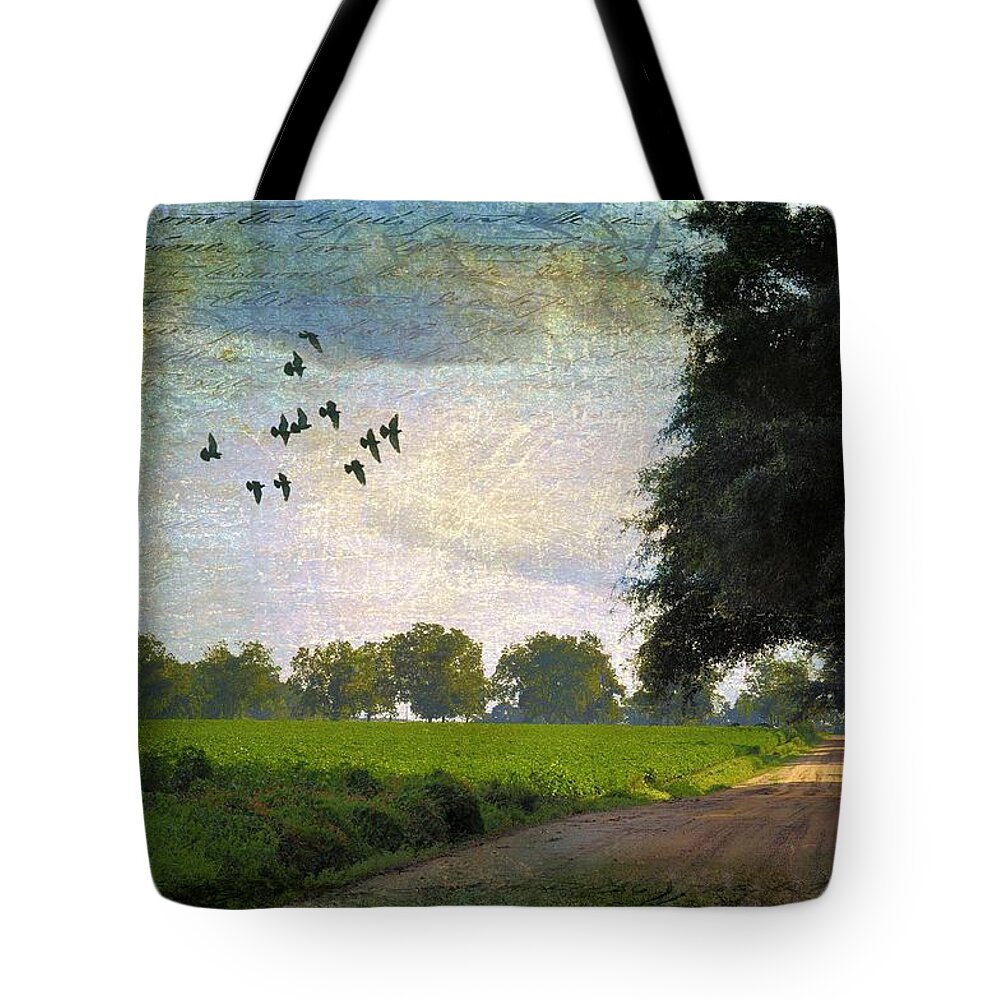 Landscapes Tote Bag featuring the photograph The Road Home by Jan Amiss Photography