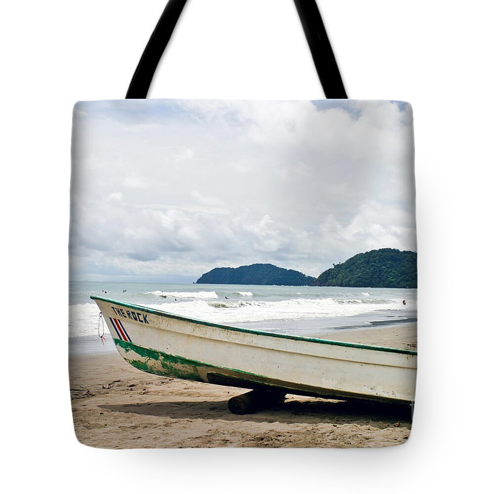 The Rock Tote Bag featuring the photograph The Rock by Michelle Constantine