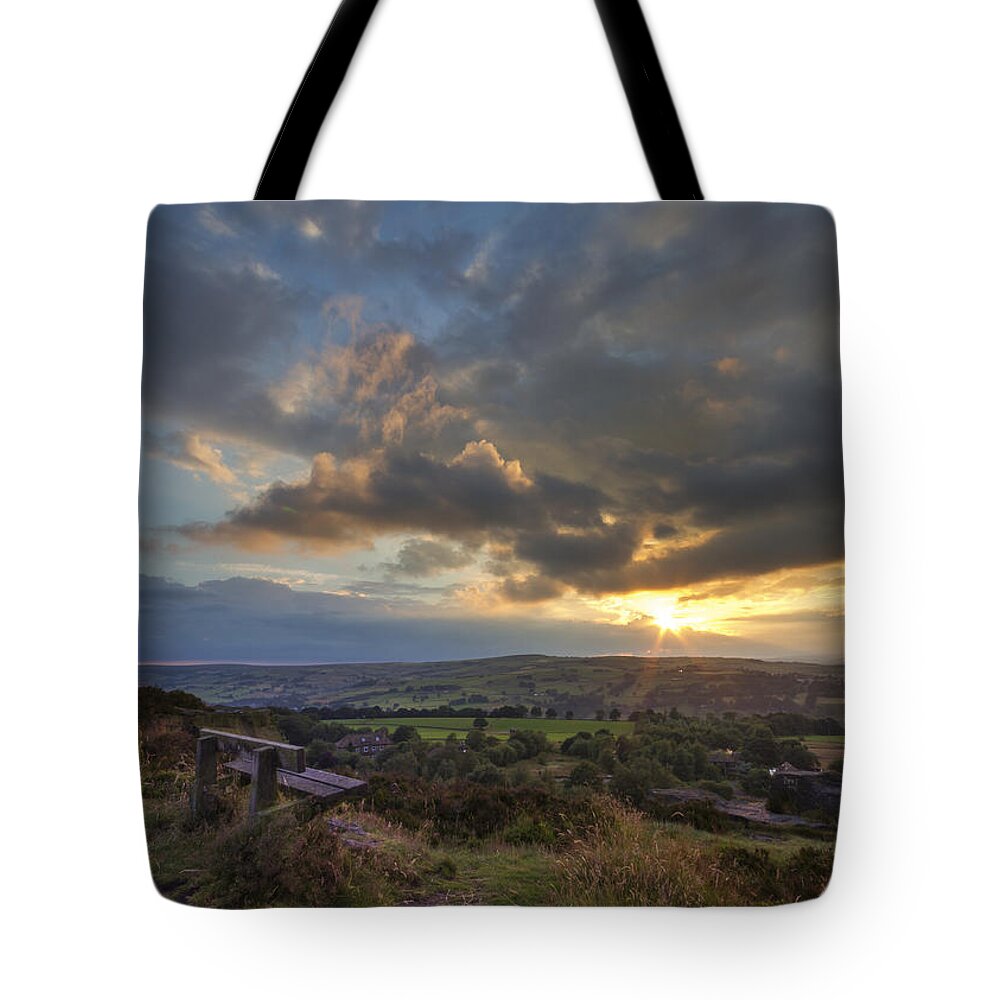 Norland Tote Bag featuring the photograph The Seat by Chris Smith