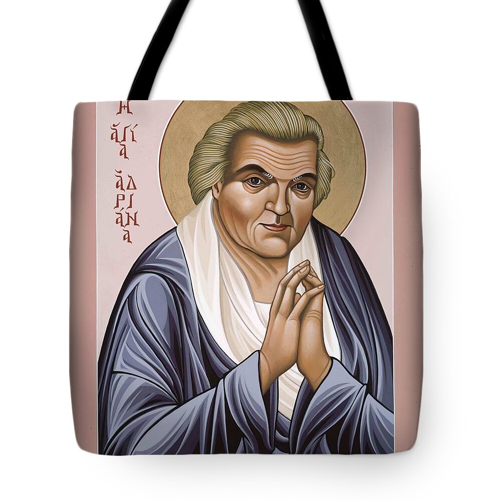 Servant Of God Tote Bag featuring the painting The Servant of God Adrienne von Speyr 068 by William Hart McNichols