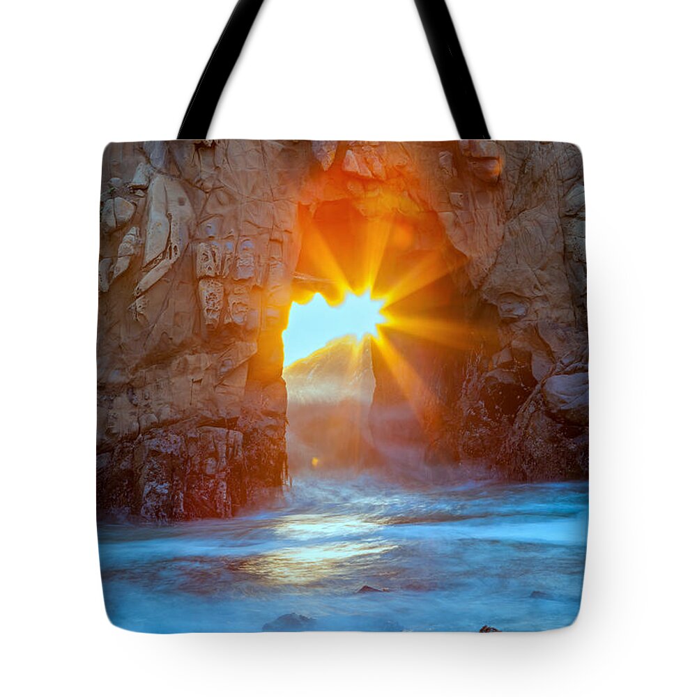 Landscape Tote Bag featuring the photograph The Shining Star by Jonathan Nguyen