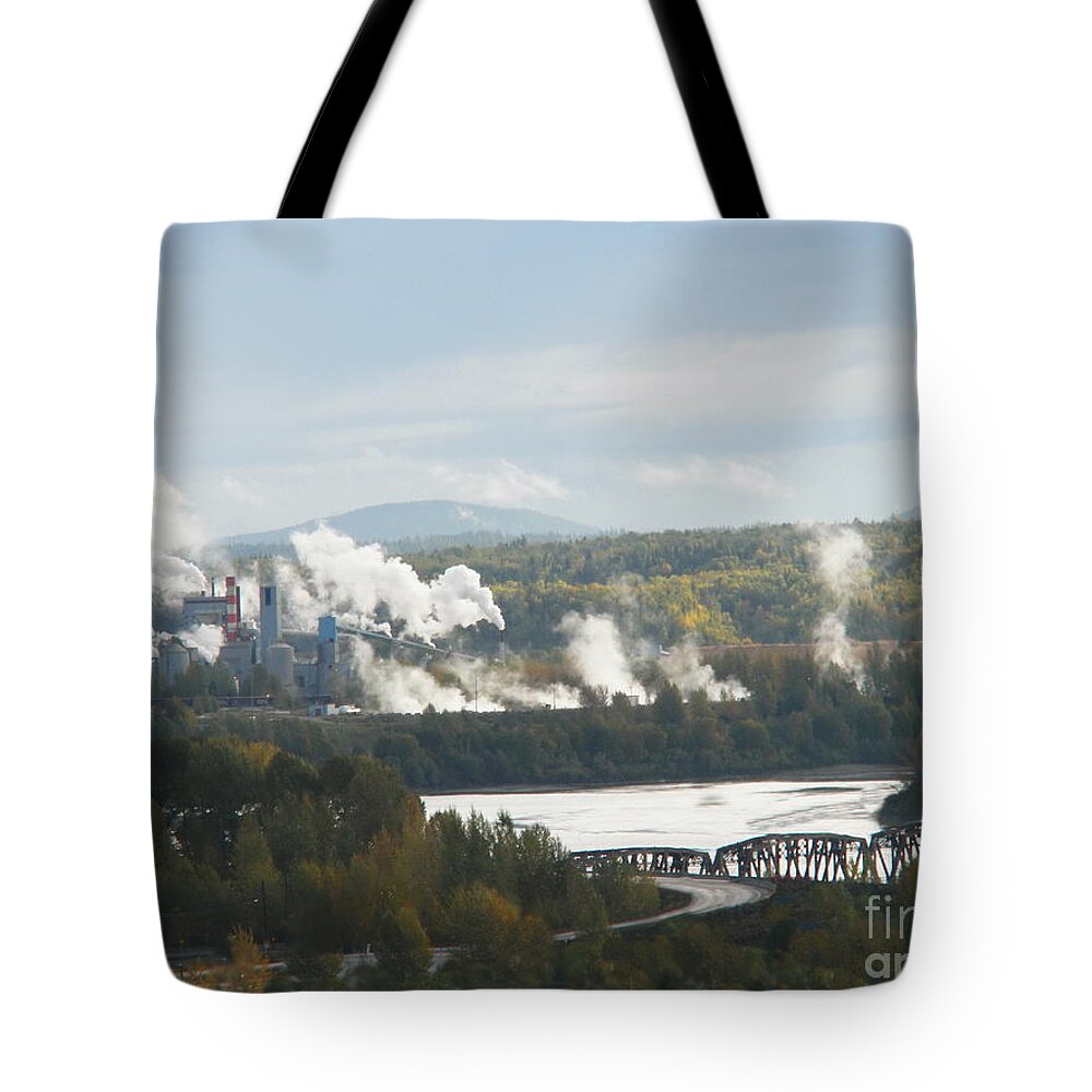 River Tote Bag featuring the photograph The Smell of Money by Vivian Martin