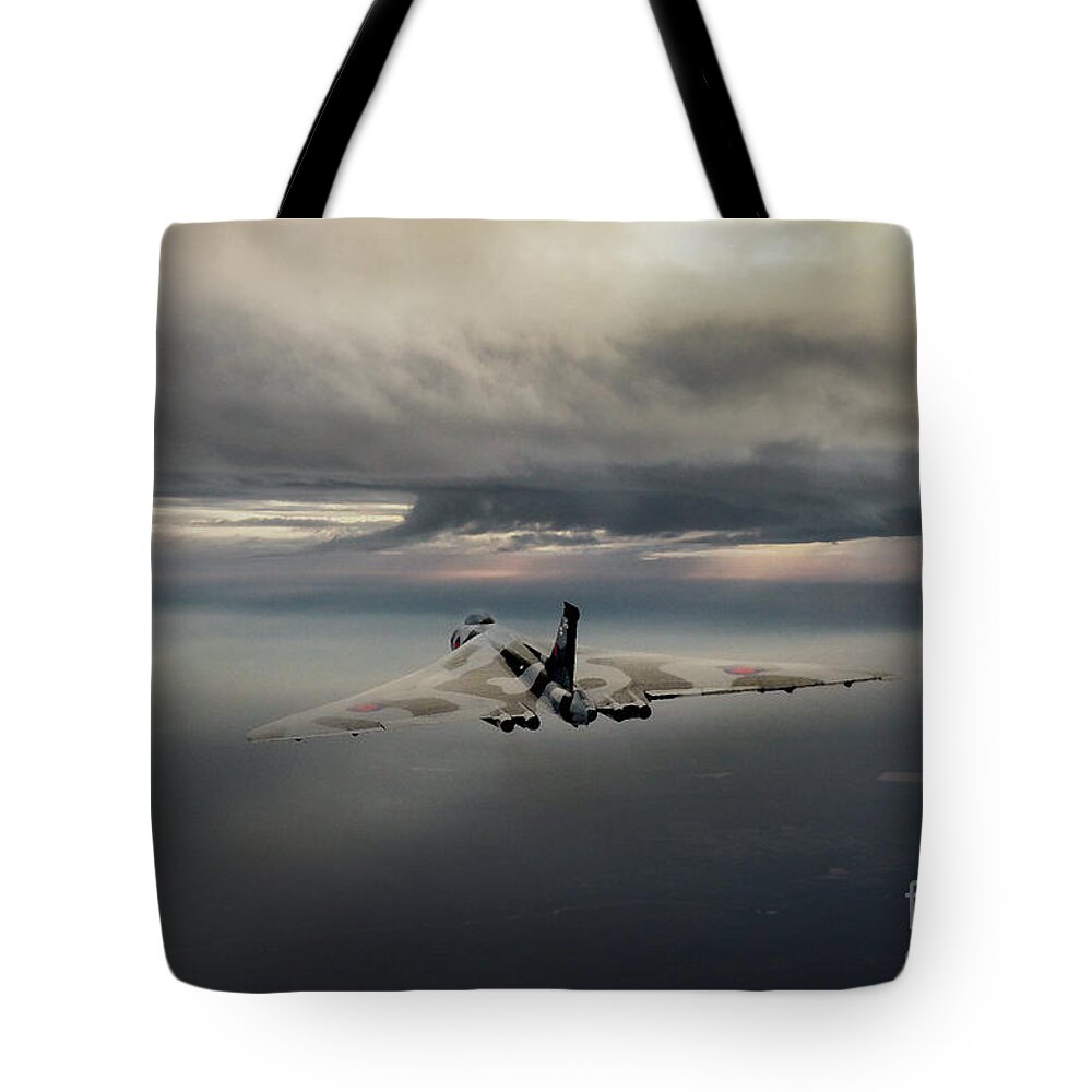 Avro Tote Bag featuring the digital art The Spirit of Great Britain by Airpower Art
