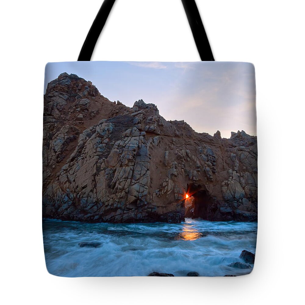 Landscape Tote Bag featuring the photograph The Star of Pfeiffer by Jonathan Nguyen