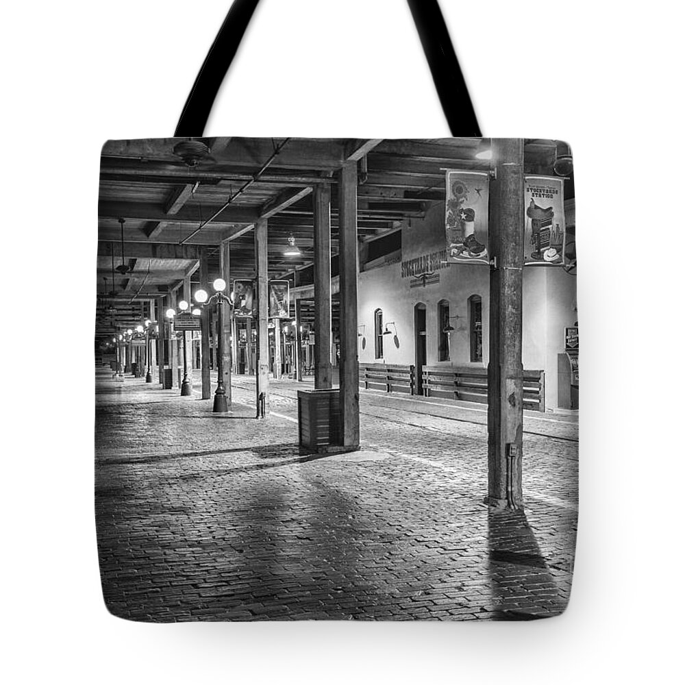 Stockyards Tote Bag featuring the photograph The Stockyards Station by Paul Quinn