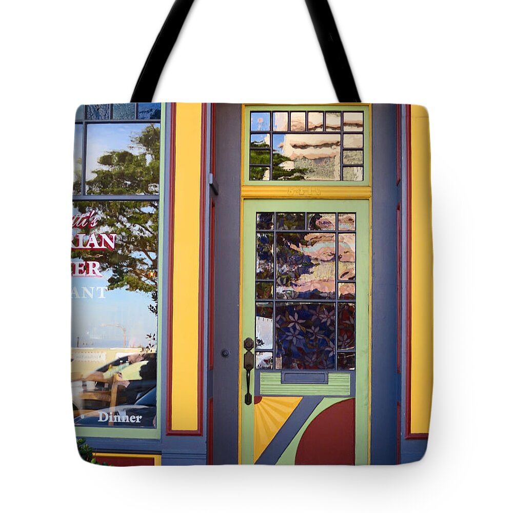 Doors Tote Bag featuring the photograph The Victorian Diner by Rick Locke - Out of the Corner of My Eye