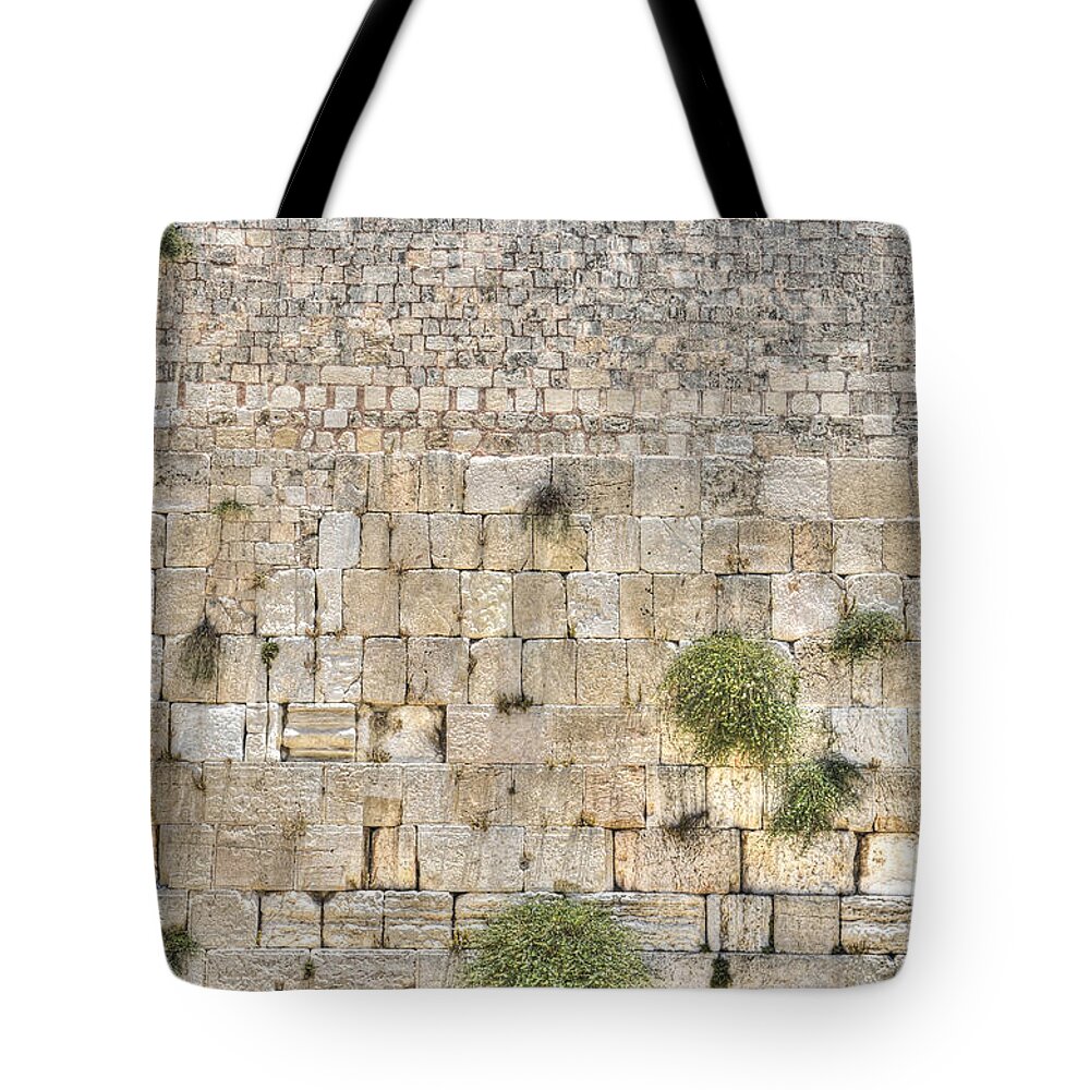 Western Wall Tote Bag featuring the photograph The Western Wall Jerusalem Israel by Amir Paz