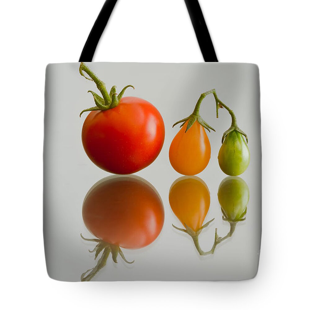 Abstract Tote Bag featuring the photograph Three of the Kinds by Jonathan Nguyen