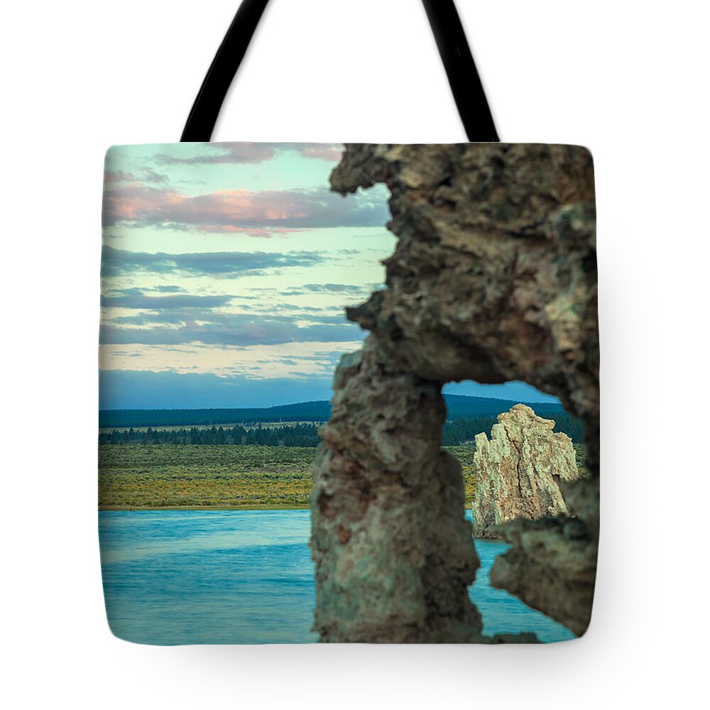 Landscape Tote Bag featuring the photograph Through A Wormhole by Jonathan Nguyen