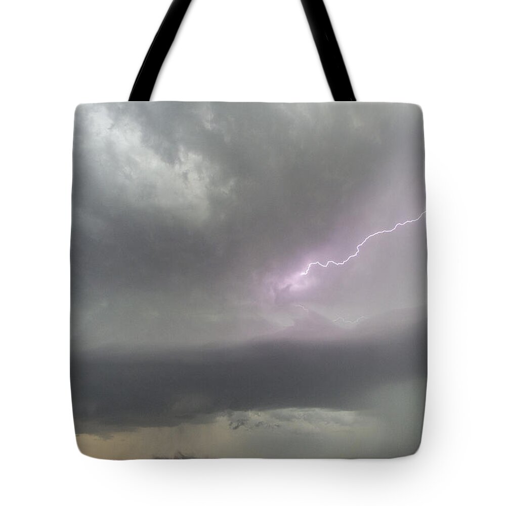 Kansas Tote Bag featuring the photograph Thunderstorm by Rob Graham
