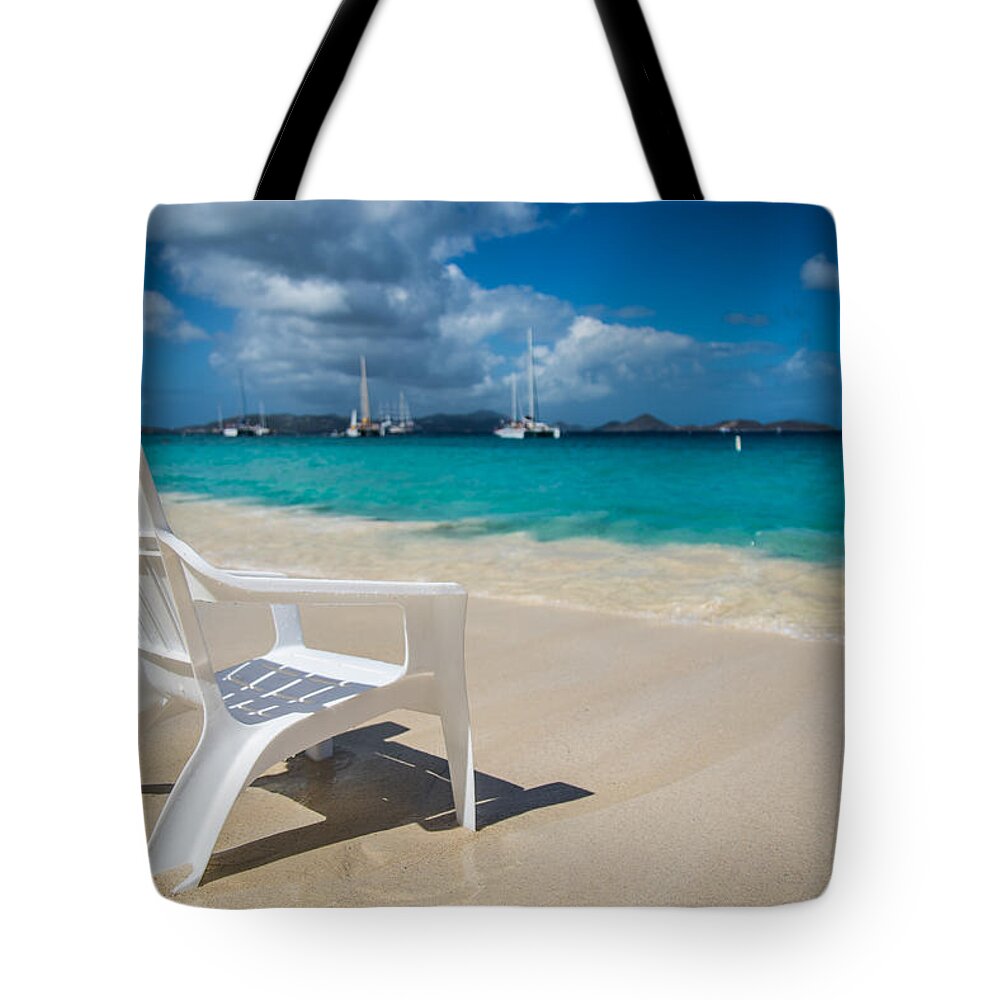 St. Johns Tote Bag featuring the photograph Tidal Seat by Kristopher Schoenleber
