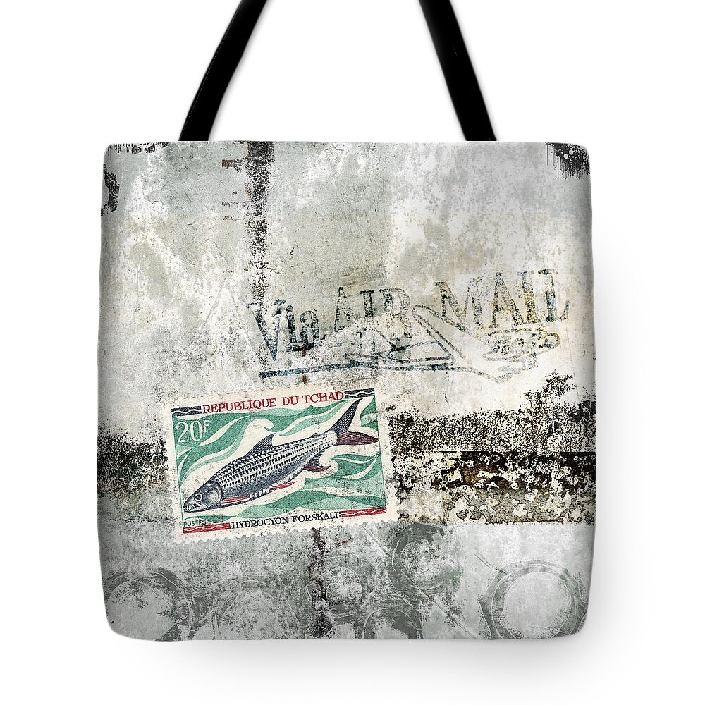 Fish Tote Bag featuring the photograph Tilapia Air Mail by Carol Leigh