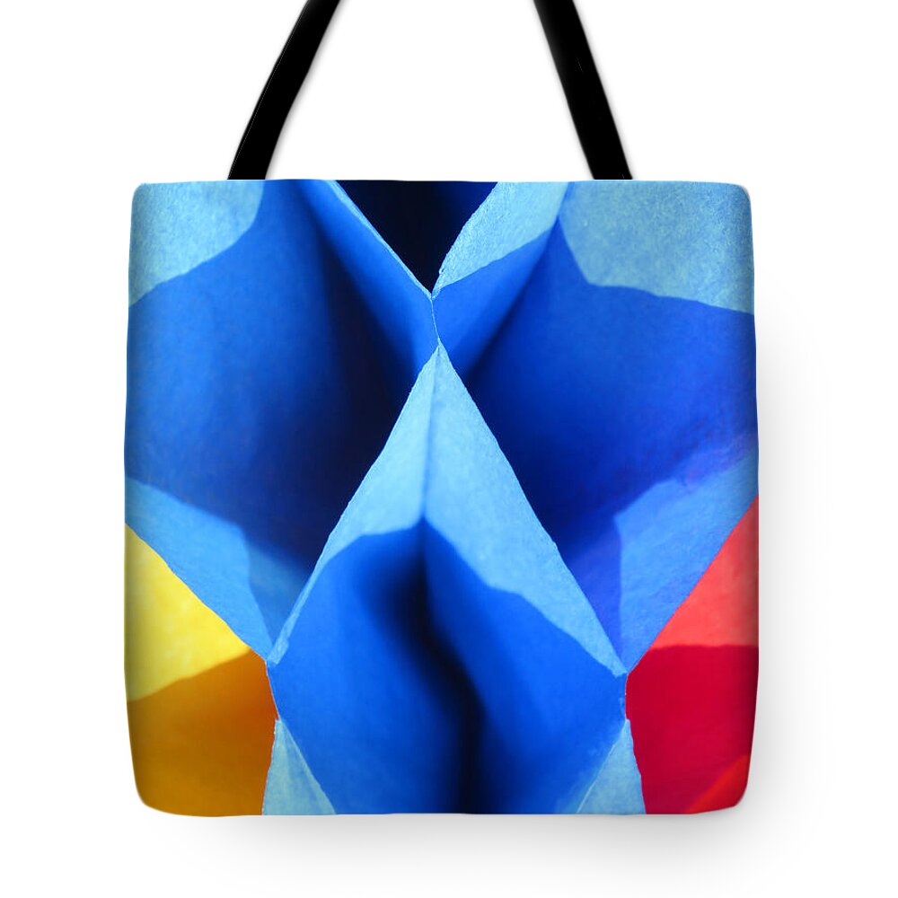 Abstract Tote Bag featuring the photograph Tissue Coyote by Rick Locke - Out of the Corner of My Eye