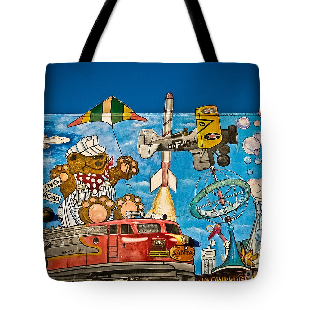 Red Bank Tote Bag featuring the photograph To Be Young Again by Colleen Kammerer