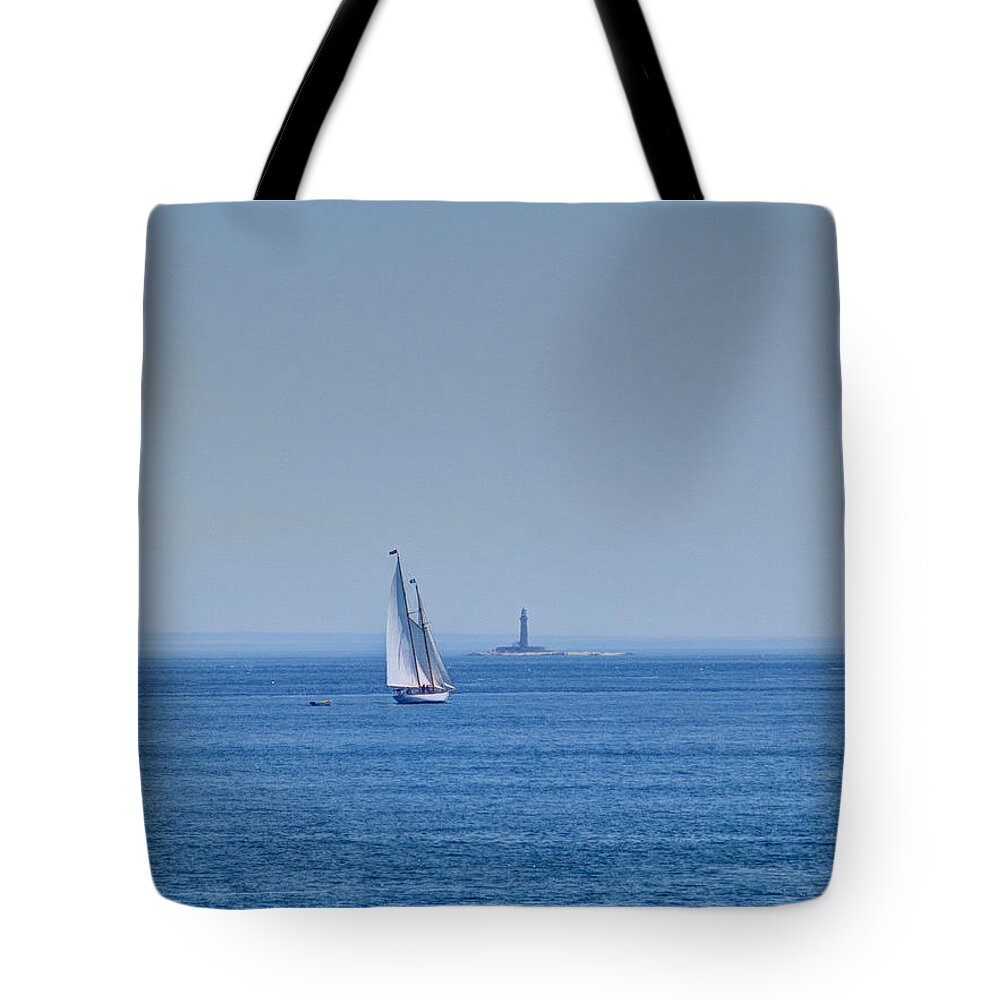 Joshua House Photography Tote Bag featuring the photograph To that far shore by Joshua House