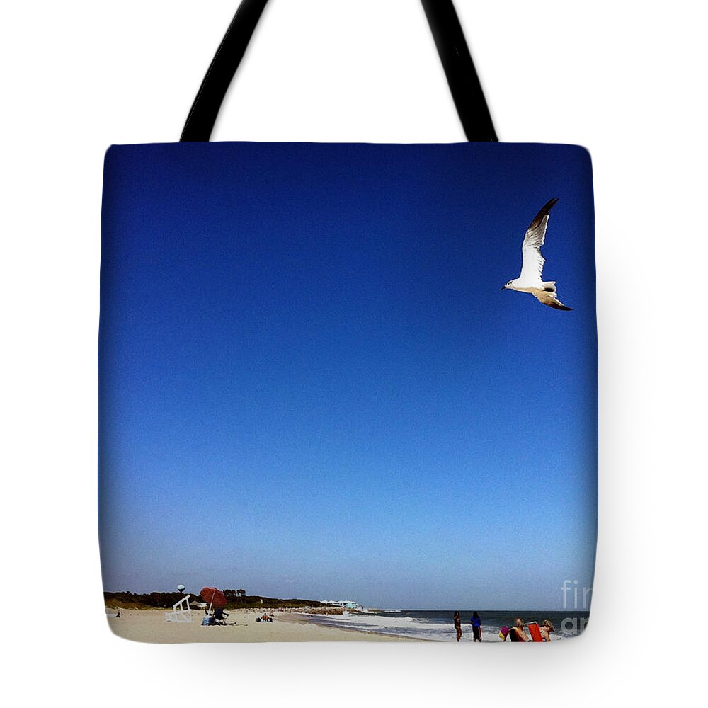 Motivational Prints Tote Bag featuring the photograph Today I Will Soar Like A Bird by Phil Mancuso