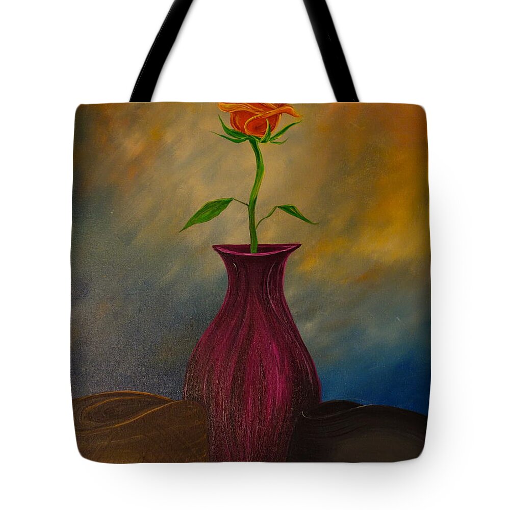 Gay Tote Bag featuring the painting Together At Last by Jacqueline Athmann