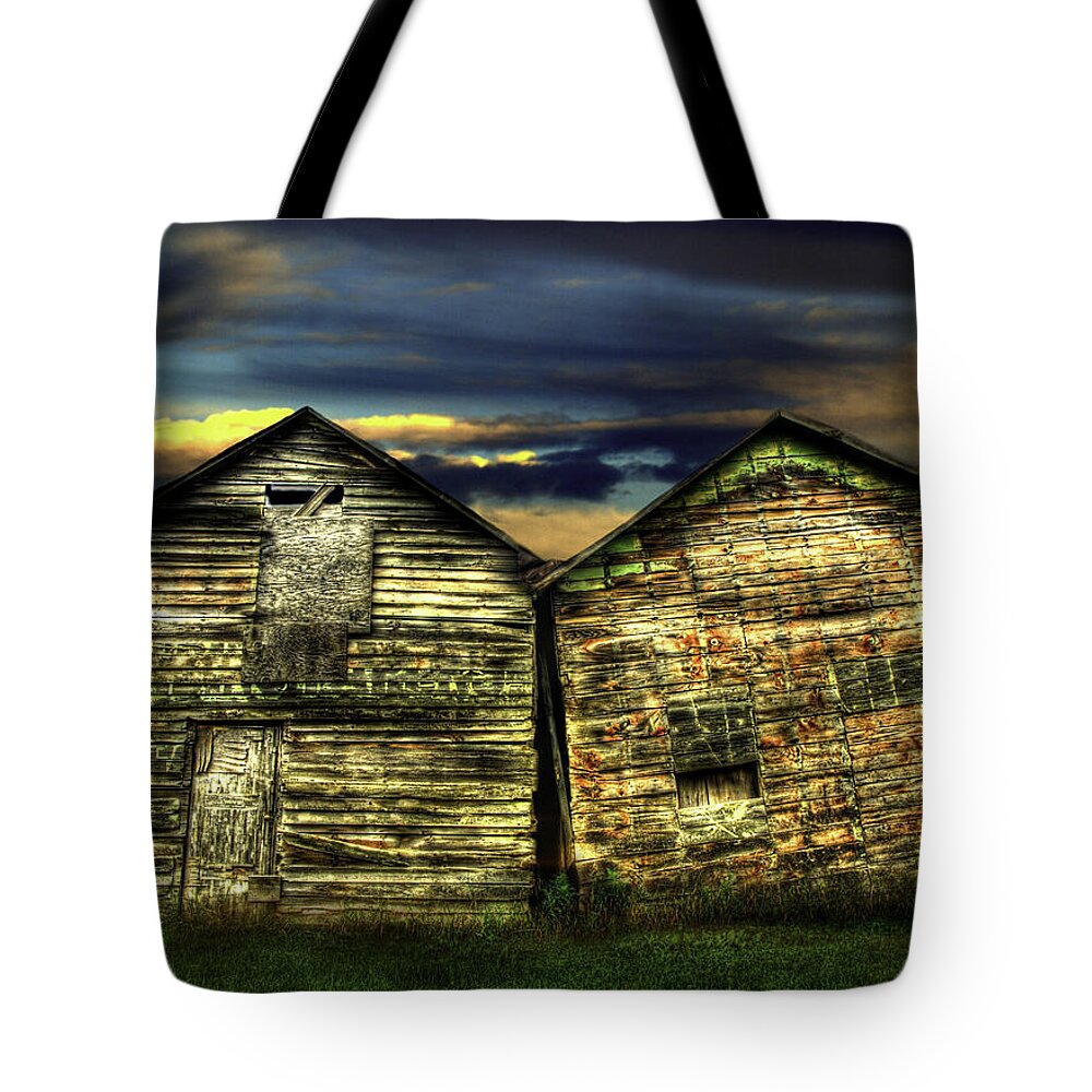 Old Barns Tote Bag featuring the photograph Together Until The End by Thomas Young