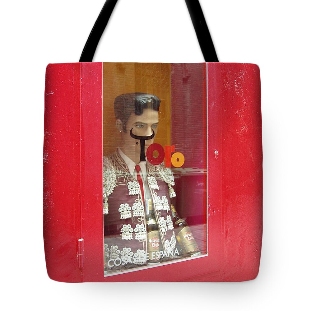 Torero Tote Bag featuring the photograph Torero by Tomas Castano