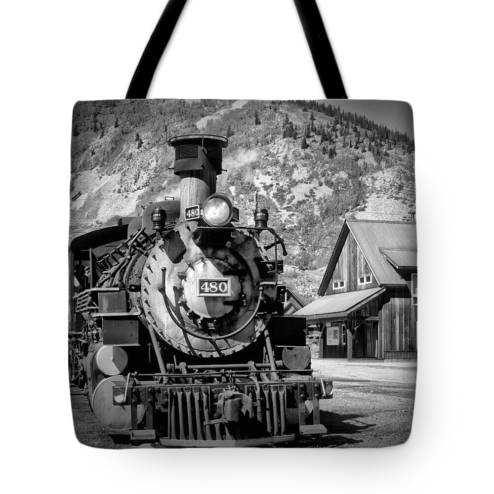 Home Tote Bag featuring the photograph Train 480 by Richard Gehlbach