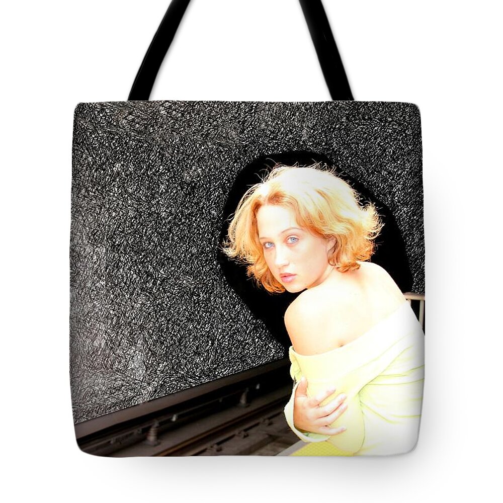Woman Tote Bag featuring the photograph Trance by Nick David