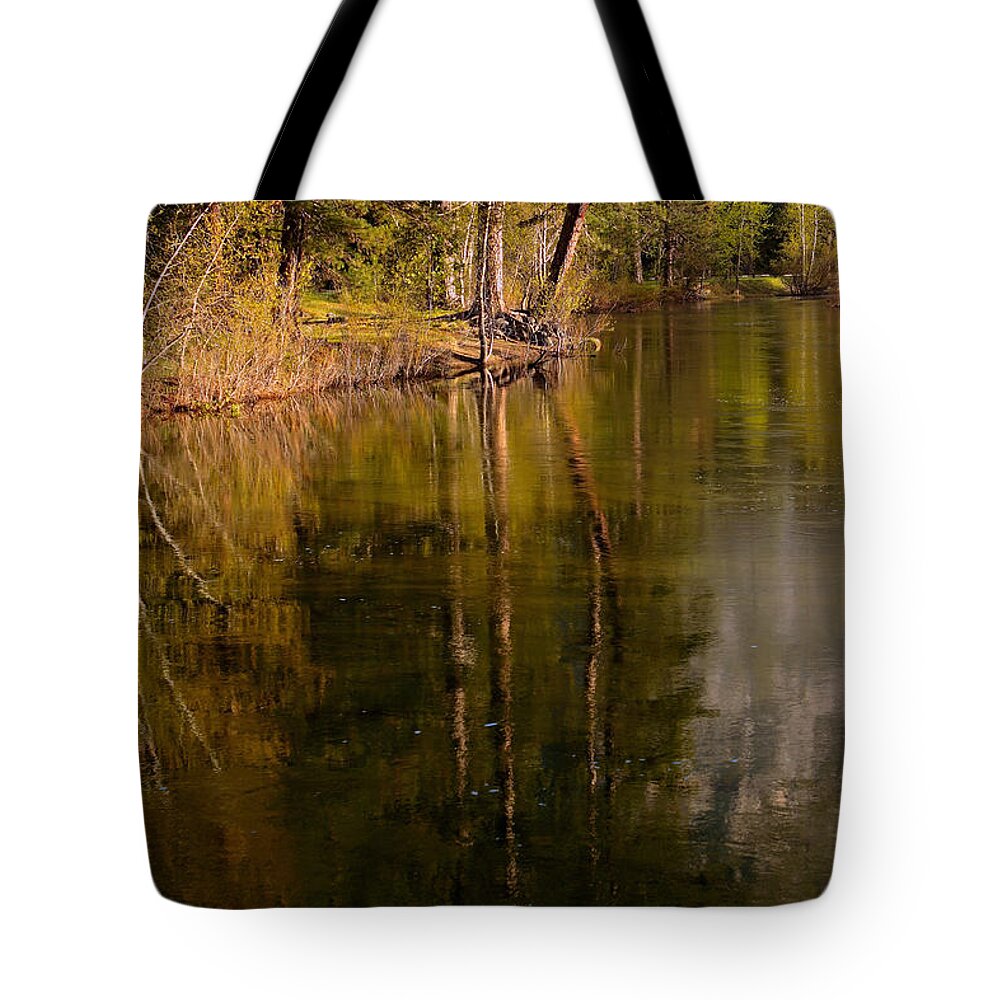 Yosemite National Park Tote Bag featuring the photograph Tranquil Merced River by Duncan Selby