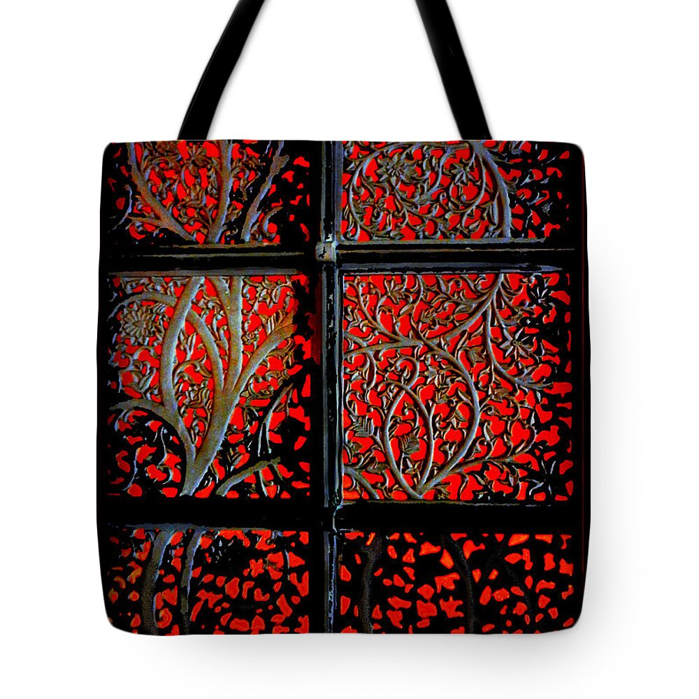  Tote Bag featuring the drawing Tree Of Life by James Lanigan Thompson MFA