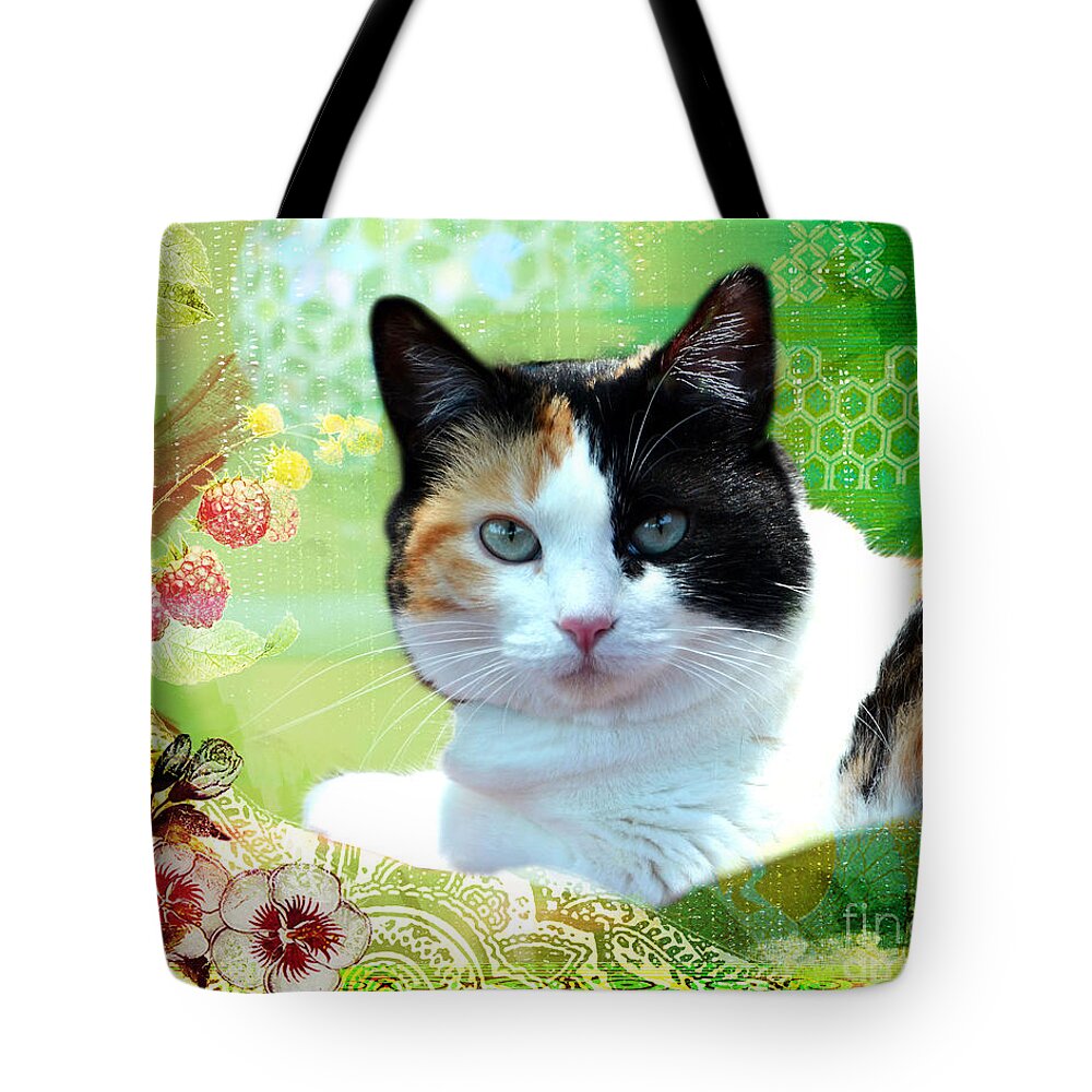 Linda Cox Tote Bag featuring the photograph Trixie by Linda Cox