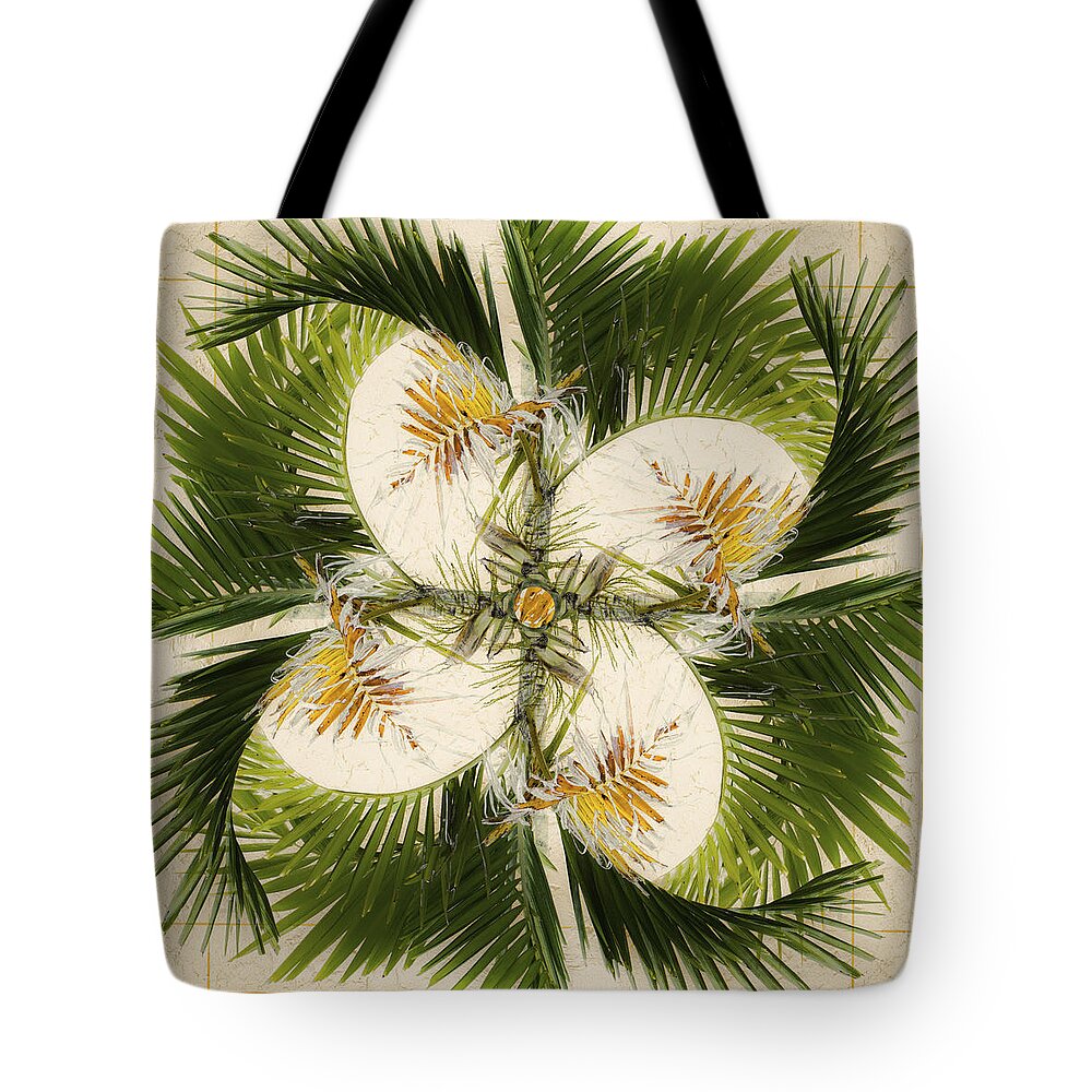 Tropical Tote Bag featuring the photograph Tropical Design by Carol Leigh