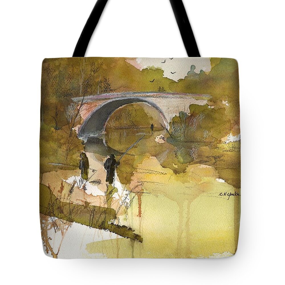 Trout Tote Bags